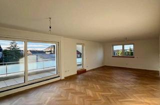 Wohnung mieten in Heinrichstraße, 50259 Pulheim, Erstbezug nach Renovierung. 128 m², 3 Zimmer mit Dachloggia, Aufzug, Fußbodenheizung und Tiefgarage.