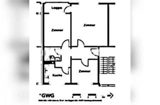 Tauschwohnungen in Am Diggen 36c, 21077 Eißendorf, Tauschwohnung: 3 Zimmer Saga gegen Saga Wohnung oder Haus größer