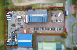 Gewerbeimmobilie kaufen in Annaberg 97, 45721 Haltern am See, GEWERBEAREAL 6600qm/1100qm HOCHREGALHALLE/SCHWERLASTBODEN/AUTOHAUS/LKW-KRAN WERKSTATT