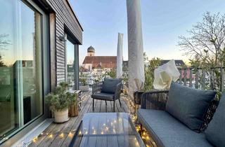 Wohnung kaufen in 81245 München, Exklusive 4 Zimmer Neubau DG Wohnung mit umlaufender Terrasse, hochwertige Ausstattung, teilmöbliert