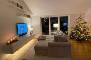 Penthouse mieten in 40670 Meerbusch, 4-Zimmer-Penthouse mit Weitblick und eigenem Garten (teilmöbliert, 3 Jahre befristet)