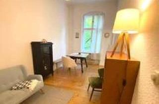 Wohnung mieten in Geßlerstraße, 10829 Schöneberg, Zwischenmiete ab sofort bis 22.03.26: möblierte Altbau 2-Zimmer Wohnung mit Balkon in Schöneberg