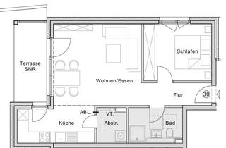 Wohnung mieten in 24558 Henstedt-Ulzburg, Barrierefreie 2-Zimmer Wohnung mit Terasse in Henstedt-Ulzburg