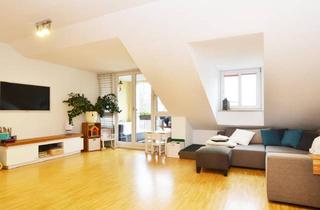 Wohnung mieten in Friedenspromenade 112, 81827 Trudering-Riem, Attraktive 3-Zimmer Dachgeschosswohnung mit Balkon in München-Trudering