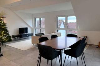 Lofts mieten in 70806 Kornwestheim, Loft mit Fernblick! 3,5 Zimmer - Dachterrasse - EBK - Aufzug - Smart Home