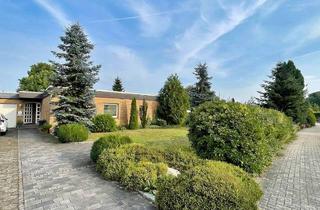 Haus kaufen in 49201 Dissen, Wohnen auf einer Ebene: Gepflegter Bungalow mit Traumgarten in guter Lage von Dissen