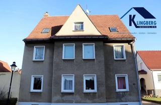 Einfamilienhaus kaufen in Dimitroffstraße 20, 06682 Deuben, Einfamilienhaus mit Grundstück, separater Zufahrt rückseitig und Nebengebäude preiswert zu verkaufen