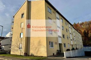 Wohnung kaufen in 83308 Trostberg, gut vermietete 2-Zimmer Wohnung mit Süd-Westbalkon