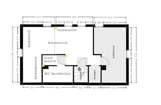 Wohnung mieten in Brahmsweg 15, 71101 Schönaich, Erstbezug nach Sanierung: Charmante 2-Zimmer-Dachgeschosswohnung in Schönaich