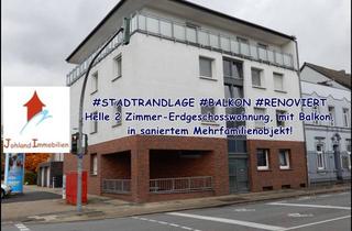 Wohnung mieten in Lothringer Str. 201, 46045 Styrum, #STADTRANDLAGE #BALKON #RENOVIERT Helle 2 Zimmer-Erdgeschosswohnung in saniertem Mehrfamilienobjekt!