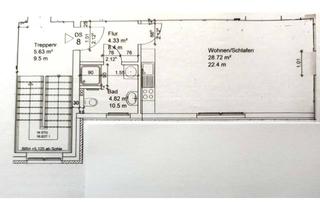 Wohnung mieten in Gartenstraße, 31191 Algermissen, Ideal für Wochenendpendler - möblierte 1-Zimmer Wohnung in Algermissen