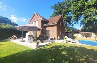 Einfamilienhaus kaufen in 21629 Neu Wulmstorf, Familienfreundliches Einfamilienhaus mit Pool, Terrasse und großzügigem Grundstück