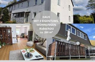 Haus kaufen in 02627 Kubschütz, 2 KM vor Bautzen, ein gepflegtes Haus mit 3 Eigentumswohnungen im Paket +