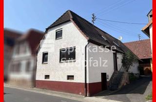 Haus kaufen in 76831 Göcklingen, Haus mit Scheune für den versierten Handwerker