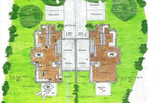 Villa kaufen in 82335 Berg, Moderne Landhaus Doppelhaus-Villa (Haus 2 )