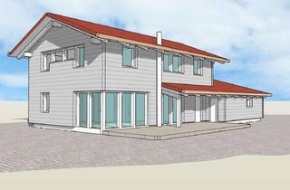 Haus kaufen in 72525 Münsingen, Ökologisches Architektenhaus in moderner Fachwerkskonstruktion-projektiert Rolf'Dan-Projekt' GmbH