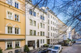 Anlageobjekt in 80538 München, Denkmalgeschützes, saniertes Altbau-Juwel mit 4 Wohnungen und 1 Gewerbeeinheit in Toplage Lehel