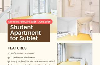 Immobilie mieten in Bergaustraße 60, 12437 Plänterwald, Student Apartment Sublet