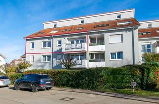 Wohnung kaufen in 71665 Vaihingen an der Enz, Helle Wohnung mit gepflegter Ausstattung und zwei TG-Plätzen in ruhiger Lage
