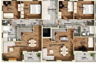 Wohnung kaufen in Escher Str. 52, 50259 Pulheim, Repräsentative 4 Zi.- Whg. - 98,31m² - 2 Bäder - Aufzug - TG - Stellplatz auf Wunsch