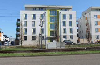 Wohnung mieten in Nell-Breuning-Ring, 76287 Rheinstetten, Helle 2 Zi.-Wohnung mit Fußbodenheizung und Balkon, 62,21 m² 3. OG