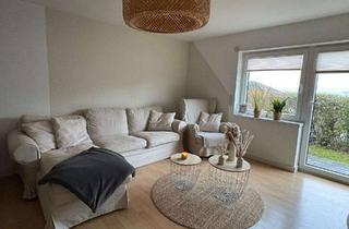 Wohnung mieten in Koppelkaute 10, 35287 Amöneburg, Freundliche 2 Zimmer-Wohnung mit tollem Ausblick, Terrasse, Stellplatz, Gartenmitbenutzung