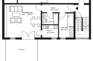 Wohnung mieten in 66706 Perl, Helle 2-Zimmer-Terrassenwohnung in Perl mit 15 qm Terrasse