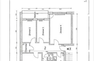 Wohnung mieten in Kolberger Straße, 22949 Ammersbek, 2 2/2 Zimmer Wohnung, Balkon, Vollbad
