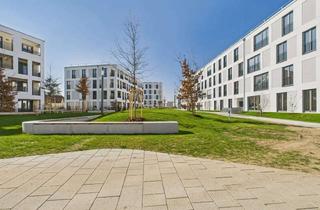 Wohnung mieten in Leinweberweg 11, 81249 München, Helle Neubau-2-Zimmer im EG – teilmöbliert, barrierefrei, mit Terrasse und Privatgarten