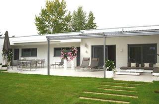 Villa kaufen in Am Biersiedersee 2-4, 67346 Speyer, Exklusive voll möblierte Bungalow Villa, eigener Seezugang, sehr großes Grundstück, Südausrichtung