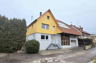 Haus kaufen in 72818 Trochtelfingen, Wohnhaus mit Ausbaureserve, Tenne und zusätzlichem Grundstück