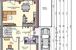 Haus mieten in 47574 Goch, Erstbezug - 130 m² - Doppelhaushälfte mit PV-Anlage in Neubaugebiet in Pfalzdorf