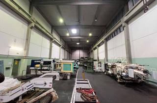 Gewerbeimmobilie mieten in 47167 Neumühl, Lagerfläche mit Rampe um 10 m Deckenhöhe