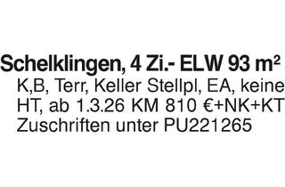 Wohnung mieten in 89601 Schelklingen, Schelklingen, 4 Zi- ELW