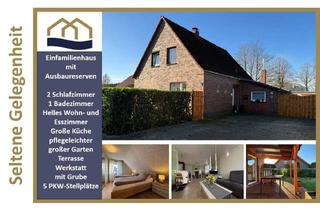 Einfamilienhaus kaufen in 26316 Varel, Varel / Büppel - TOP Lage! Gemütliches Einfamilienhaus mit Ausbaureserven, Werkstatt und großem Garten sucht SIE !
