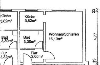 Wohnung kaufen in 04600 Altenburg, Altenburg - 1-Zimmer-Wohnung, vermietet, als Renditeobjekt