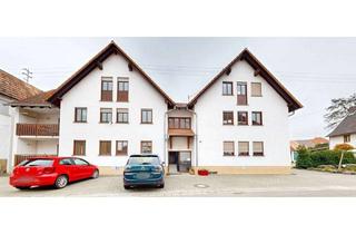 Wohnung kaufen in 76889 Oberotterbach, ~~ GEPFLEGTE ZWEI ZIMMER EG WOHNUNG MIT BALKON, KELLERABTEIL UND GARAGE ~~