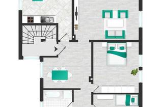 Wohnung kaufen in 63571 Gelnhausen, **Großzügige und helle 3-Zi.-ETW in Gelnhausen Meerholz