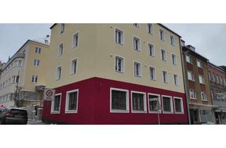 Wohnung mieten in Königstraße 25, 95028 Innenstadt, moderne 2-Zi.-Whg, Wohnküche mit EBK, Fußbodenheizung im Bahnhofsviertel, energetisch saniert 2020