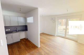 Wohnung mieten in Heinrich-Wittkamp-Straße, 68167 Neckarstadt, Toll geschnittene 1-Zimmer-Wohnung mit BALKON und EBK im Neubauquartier 'Field 4'