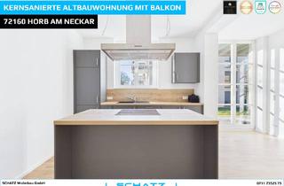 Wohnung mieten in 72160 Horb, Kernsanierte Altbauwohnung mit Terrasse