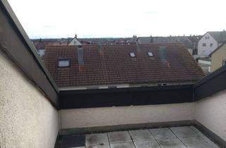 Wohnung mieten in 71706 Markgröningen, Geeignet für Pendlerinnen und Pendler - Teilmöbilierte und helle 1-Zimmer-Wohnung mit Dachterasse!