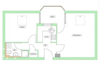 Wohnung mieten in 73329 Kuchen, Helle 2-Zimmer Dachgeschosswohnung mit Balkon in Kuchen