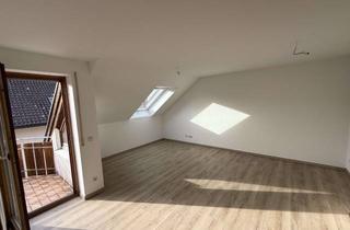 Wohnung mieten in 73329 Kuchen, Helle 2-Zimmer Dachgeschosswohnung mit Balkon in Kuchen