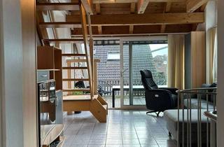 Wohnung mieten in 48268 Greven, Galerie-Wohnung in Gimbte! Stilvolle 2-Zimmer-Maisonette mit Dachterrasse!