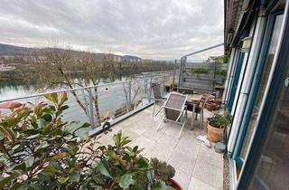 Wohnung mieten in 79618 Rheinfelden, zweistöckige Traumwohnung m. 2 Balkonen direkt am Rhein Rheinfelden-ideal für Schweizer-700 Meter v