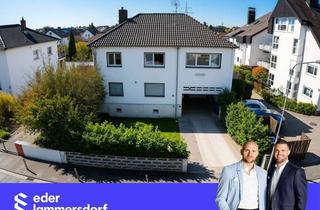 Haus kaufen in 64331 Weiterstadt, Zweifamilienhaus mit Perspektive – ideal für Eigennutzer oder Investoren!