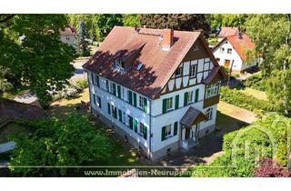 Haus kaufen in 16816 Neuruppin, Solides Anwesen mit historischen Details, 3 Wohnungen (alle frei), Sauna, Garten und Carport-Garage