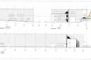 Gewerbeimmobilie kaufen in 75179 Pforzheim, Hohe Halle ca.1500m²+Bürogeb.200m²=840k€+Gelände 2370m²=545k.€PF-West A8,f.Lager,Produktion,Großhdl.
