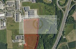 Grundstück zu kaufen in 07616 Petersberg, Baureifes GE-Grundstück mit 3,9 HA in hochfrequentierter Lage am Autobahnknoten der A9 für lediglich 68 €/m2 | Perfekt für Logistik